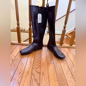 NWT Sz 9 Time and Tru Sz 9 Women's Faux Leather Knee High Boots